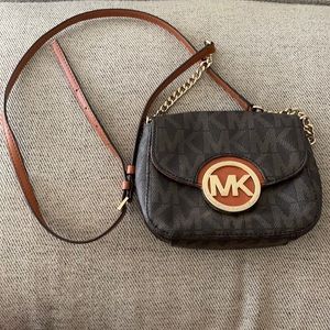 Michaels Kors monogram satchel